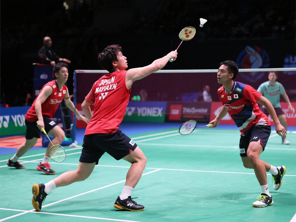 在羽毛球界备受瞩目的苏迪曼杯赛事中，小组