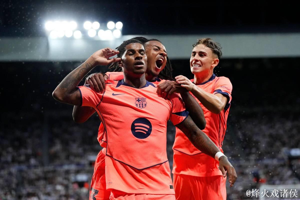 拉什福德双响+世界波 巴萨2-1击败纽卡迎来欧冠首胜 拉什福德双响+世界波 巴萨2-1击败纽卡迎来欧冠首胜